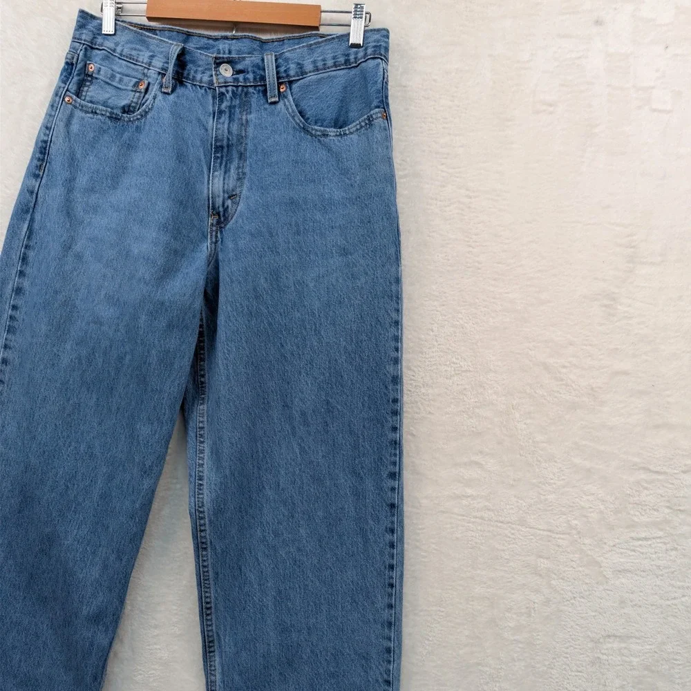 Levi's 578 Jeans Mens 34x29 Blue Baggy Loose Fit Skate Streetwear Grunge Red Tab
